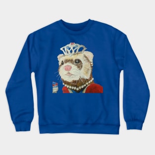 Queen Ferret Crewneck Sweatshirt